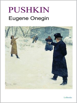 cover image of Eugene Onegin--Pushkin